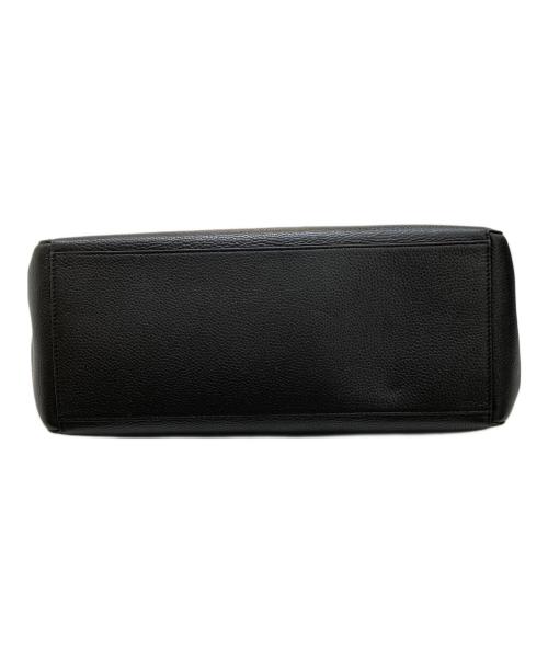 TORY BURCH（トリーバーチ）TORY BURCH (トリーバーチ) ブレイクレザートートバッグ ブラックの古着・服飾アイテム