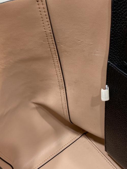 TORY BURCH（トリーバーチ）TORY BURCH (トリーバーチ) ブレイクレザートートバッグ ブラックの古着・服飾アイテム