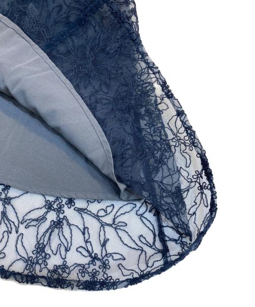 LeJa（レジャ）LeJa (レジャ) リボンシアーボレロレースマーメイドワンピースドレス ネイビー サイズ:SIZE 7の古着・服飾アイテム