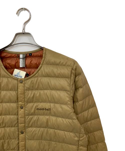 mont-bell（モンベル）mont-bell (モンベル) スペリオダウン ラウンドネックダウンジャケット ベージュ サイズ:SIZE Sの古着・服飾アイテム