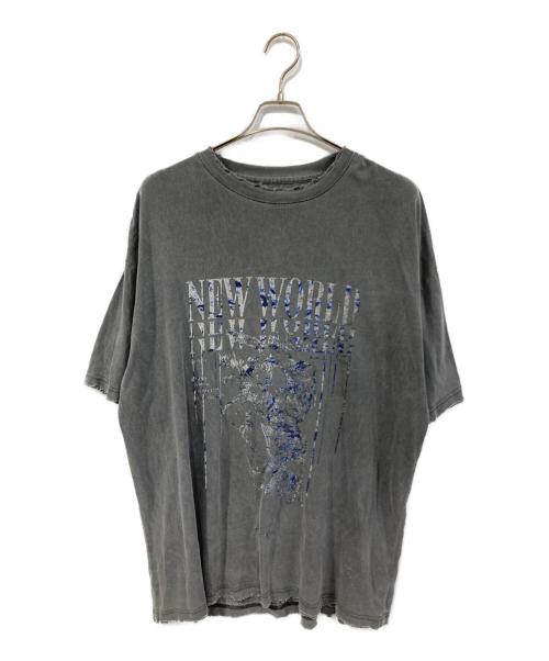 DANKE SCHON（ダンケ シェーン）DANKE SCHON (ダンケ シェーン) プリントTシャツ グレー サイズ:SIZE Mの古着・服飾アイテム