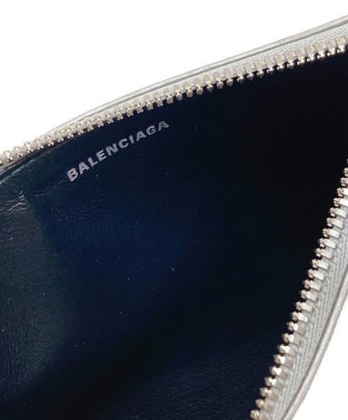 BALENCIAGA（バレンシアガ）BALENCIAGA (バレンシアガ) カードケース シルバーの古着・服飾アイテム