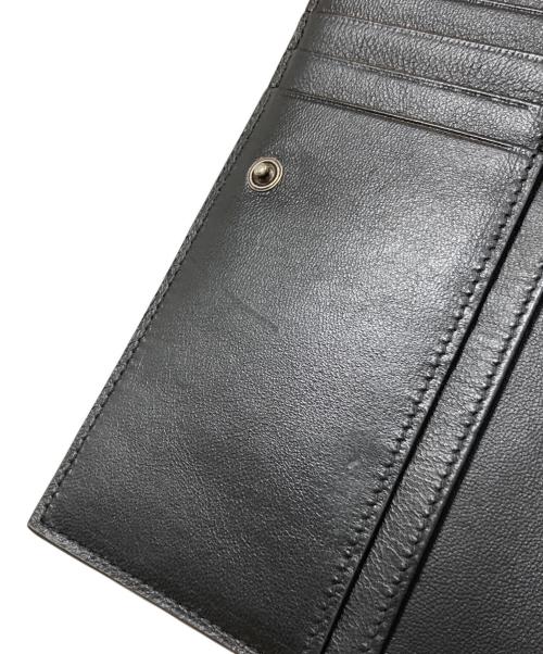 BALENCIAGA（バレンシアガ）BALENCIAGA (バレンシアガ) Monaco バーティカル ロングウォレット ブラックの古着・服飾アイテム