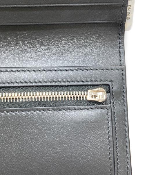 BALENCIAGA（バレンシアガ）BALENCIAGA (バレンシアガ) PASSPORT LONG WALLET 1 TICKET ブラックの古着・服飾アイテム