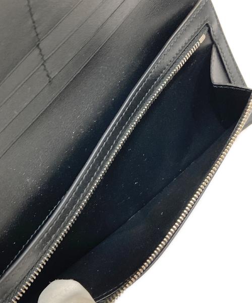 BALENCIAGA（バレンシアガ）BALENCIAGA (バレンシアガ) PASSPORT LONG WALLET 1 TICKET ブラックの古着・服飾アイテム