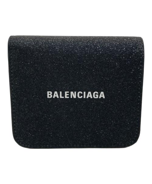 BALENCIAGA（バレンシアガ）BALENCIAGA (バレンシアガ) 2つ折り財布 ブラックの古着・服飾アイテム