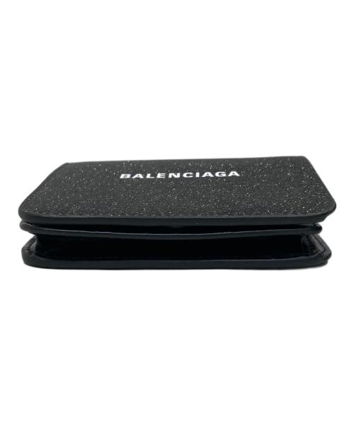 BALENCIAGA（バレンシアガ）BALENCIAGA (バレンシアガ) 2つ折り財布 ブラックの古着・服飾アイテム