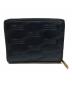 BALENCIAGA (バレンシアガ) EMBOSSED MONOGRAM 二つ折りコンパクトウォレット ブラック：30000円