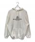 BALENCIAGA（バレンシアガ）の古着「BB PARIS Hoodie/BBパリフーディー」｜ホワイト