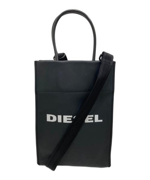 DIESEL（ディーゼル）DIESEL (ディーゼル) SAKETTONEショルダーバッグ ブラックの古着・服飾アイテム