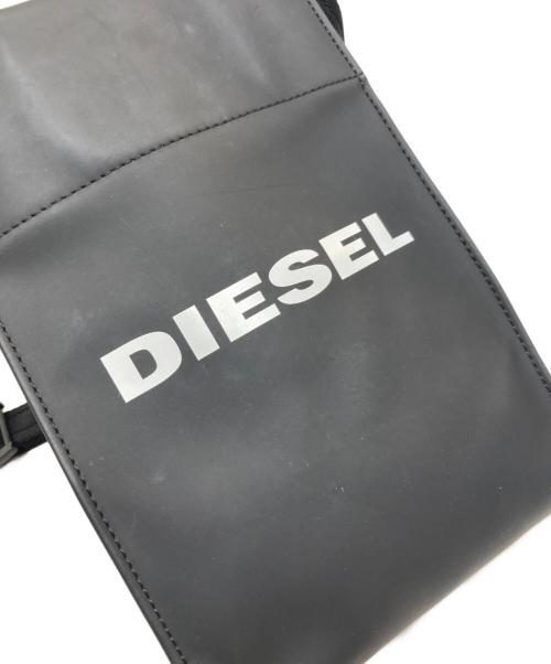 DIESEL（ディーゼル）DIESEL (ディーゼル) SAKETTONEショルダーバッグ ブラックの古着・服飾アイテム