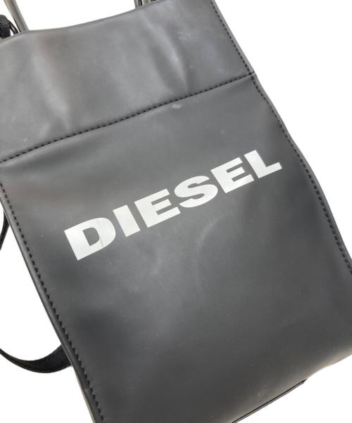 DIESEL（ディーゼル）DIESEL (ディーゼル) SAKETTONEショルダーバッグ ブラックの古着・服飾アイテム