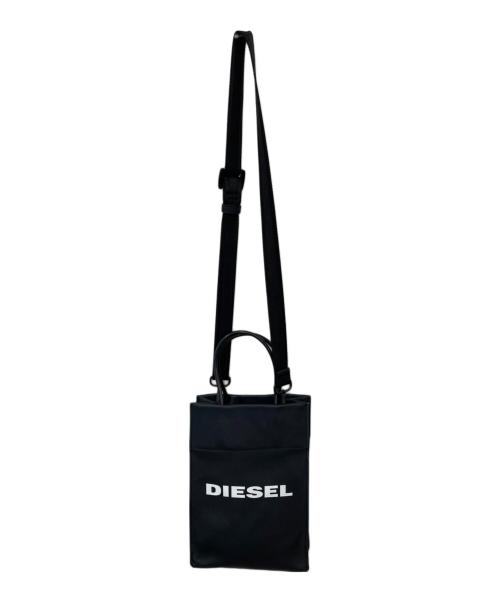 DIESEL（ディーゼル）DIESEL (ディーゼル) SAKETTONEショルダーバッグ ブラックの古着・服飾アイテム