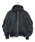 DIESELディーゼル）の古着「フライトジャケット」｜ブラック