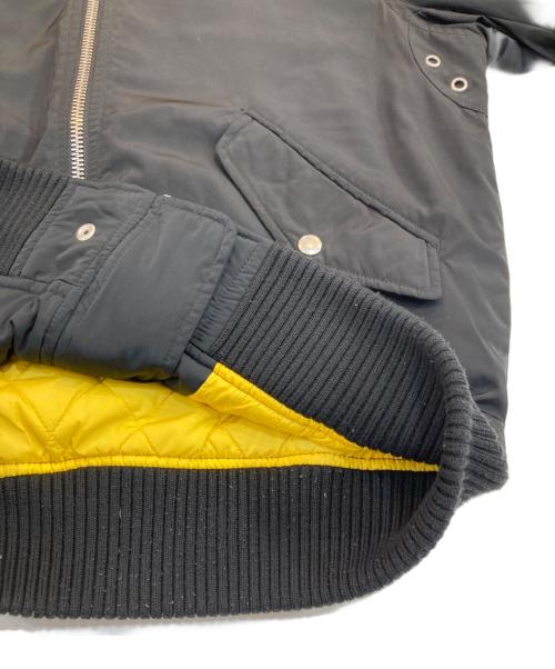 DIESEL（ディーゼル）DIESEL (ディーゼル) フライトジャケット ブラック サイズ:Sの古着・服飾アイテム