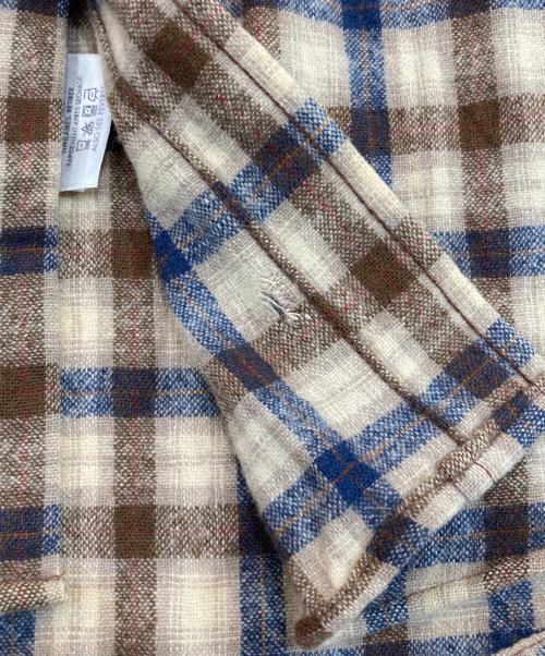 PENDLETON（ペンドルトン）PENDLETON (ペンドルトン) ウエスタンチェックシャツ ベージュ サイズ:Sの古着・服飾アイテム