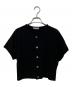 COMME des GARCONS（コムデギャルソン）の古着「半袖ニット」｜ブラック