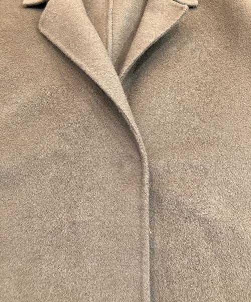 MUSE de Deuxieme Classe（ミューズ ドゥーズィエム クラス）MUSE de Deuxieme Classe (ミューズ ドゥーズィエム クラス) ウールアンゴラリバーコート ブラウン サイズ:Fの古着・服飾アイテム