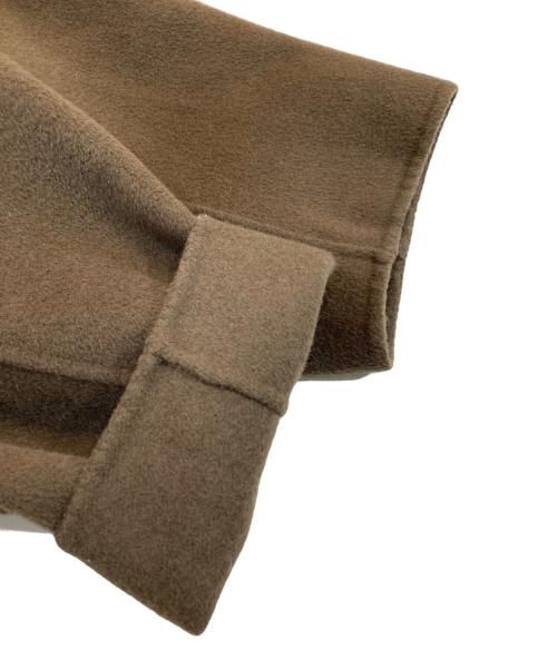 MUSE de Deuxieme Classe（ミューズ ドゥーズィエム クラス）MUSE de Deuxieme Classe (ミューズ ドゥーズィエム クラス) ウールアンゴラリバーコート ブラウン サイズ:Fの古着・服飾アイテム