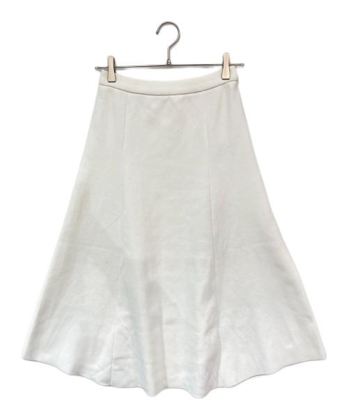 MUSE de Deuxieme Classe（ミューズ ドゥーズィエム クラス）MUSE de Deuxieme Classe (ミューズ ドゥーズィエム クラス) Future フレアスカート ホワイト サイズ:Fの古着・服飾アイテム