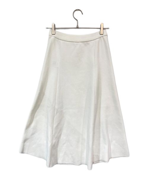 MUSE de Deuxieme Classe（ミューズ ドゥーズィエム クラス）MUSE de Deuxieme Classe (ミューズ ドゥーズィエム クラス) Future フレアスカート ホワイト サイズ:Fの古着・服飾アイテム