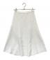 MUSE de Deuxieme Classe（ミューズ ドゥーズィエム クラス）の古着「Future フレアスカート」｜ホワイト