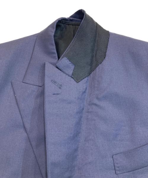 BOWTE（バウト）BOWTE (バウト) POPLIN SLEEVELESS ジャケット ベスト ネイビーの古着・服飾アイテム