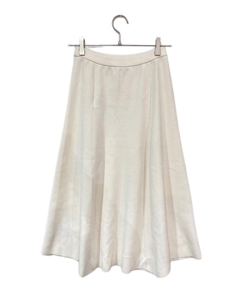 MUSE de Deuxieme Classe（ミューズ ドゥーズィエム クラス）MUSE de Deuxieme Classe (ミューズ ドゥーズィエム クラス) Heartrich フレアスカート ホワイト サイズ:Fの古着・服飾アイテム