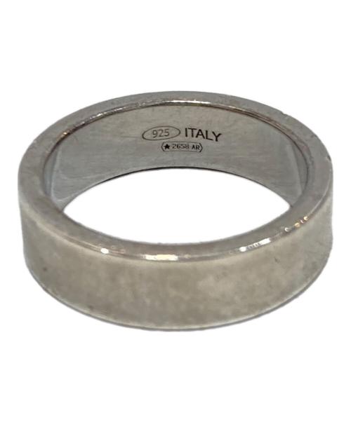 Maison Margiela（メゾンマルジェラ）Maison Margiela (メゾンマルジェラ) シルバーロゴリング シルバー サイズ:17号の古着・服飾アイテム