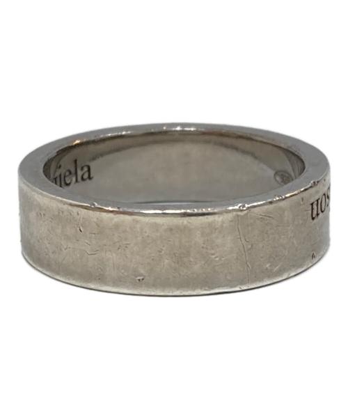 Maison Margiela（メゾンマルジェラ）Maison Margiela (メゾンマルジェラ) シルバーロゴリング シルバー サイズ:17号の古着・服飾アイテム