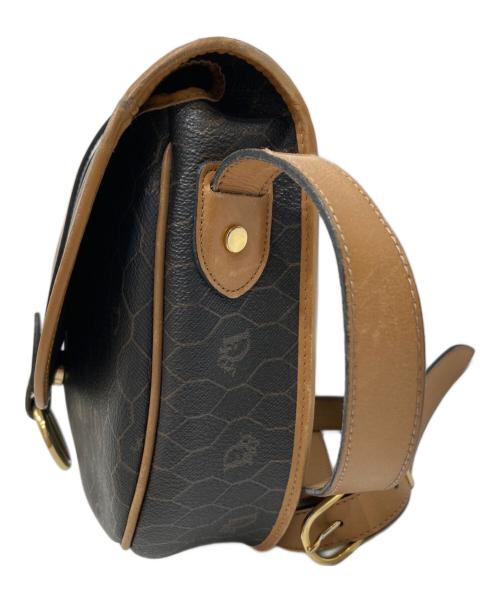 Christian Dior（クリスチャン ディオール）Christian Dior (クリスチャン ディオール) ハニカムショルダーバッグ ブラウンの古着・服飾アイテム