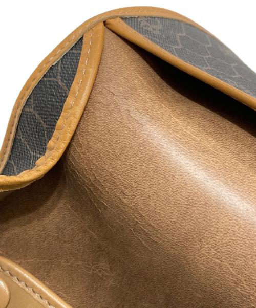 Christian Dior（クリスチャン ディオール）Christian Dior (クリスチャン ディオール) ハニカムショルダーバッグ ブラウンの古着・服飾アイテム