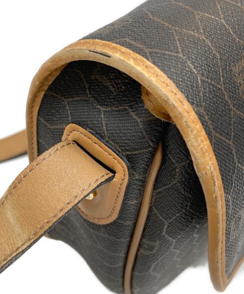 Christian Dior（クリスチャン ディオール）Christian Dior (クリスチャン ディオール) ハニカムショルダーバッグ ブラウンの古着・服飾アイテム