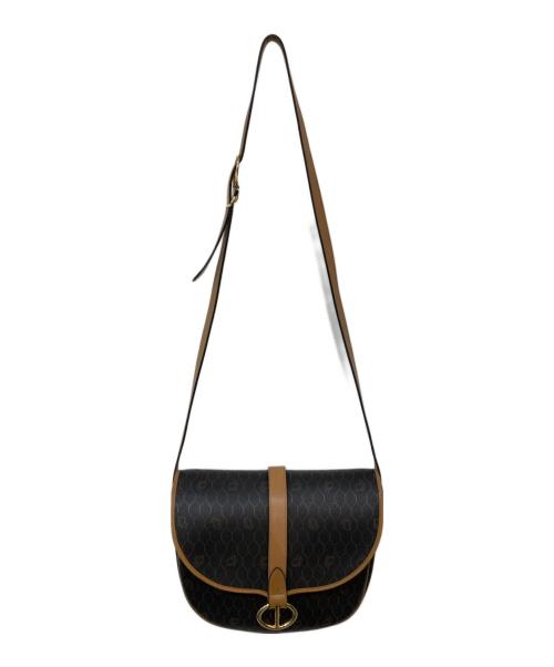 Christian Dior（クリスチャン ディオール）Christian Dior (クリスチャン ディオール) ハニカムショルダーバッグ ブラウンの古着・服飾アイテム