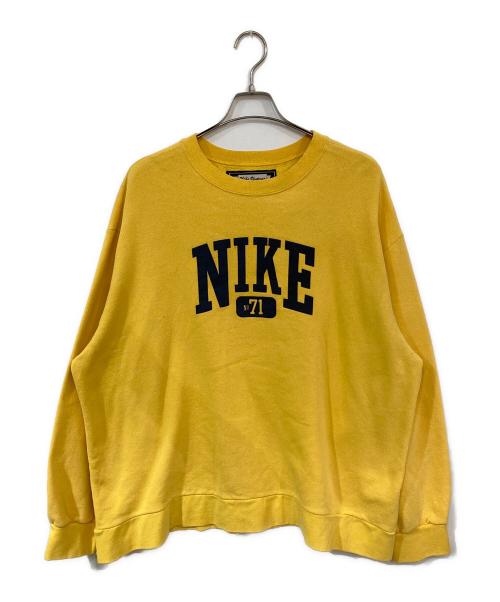NIKE（ナイキ）NIKE (ナイキ) ロゴスウェット イエロー サイズ:XXLの古着・服飾アイテム