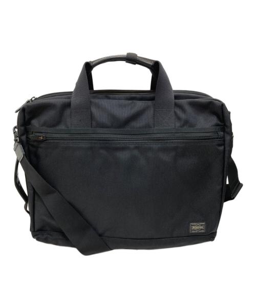 PORTER（ポーター）PORTER (ポーター) STAGE  3WAY BRIEFCASE ブラックの古着・服飾アイテム