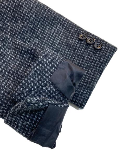 MARGARET HOWELL（マーガレットハウエル）MARGARET HOWELL (マーガレットハウエル) Harris Tweed (ハリスツイード) ツイードチェスターコート グレー サイズ:SIZE 2の古着・服飾アイテム