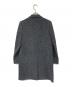 MARGARET HOWELL (マーガレットハウエル) Harris Tweed (ハリスツイード) ツイードチェスターコート グレー サイズ:SIZE 2：15000円