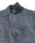 中古・古着 MARGARET HOWELL (マーガレットハウエル) Harris Tweed (ハリスツイード) ツイードチェスターコート グレー サイズ:SIZE 2：15000円