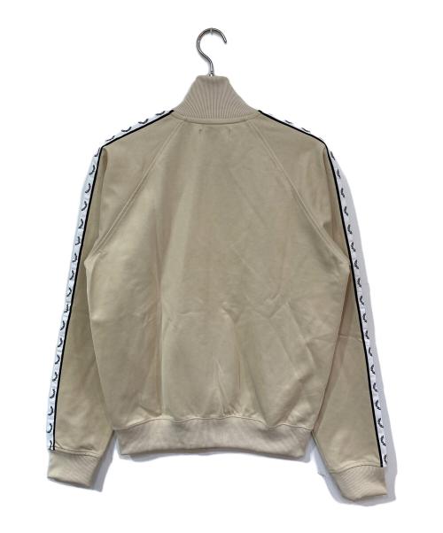 FRED PERRY（フレッドペリー）FRED PERRY (フレッドペリー) Taped Track Jacket/テープドトラックジャケット アイボリー サイズ:SIZE Mの古着・服飾アイテム