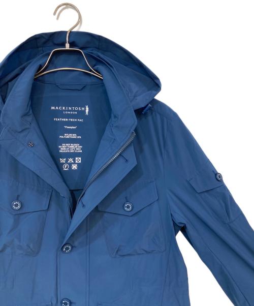 MACKINTOSH LONDON（マッキントッシュ ロンドン）MACKINTOSH LONDON (マッキントッシュ ロンドン) FLEX NYLONストレッチナイロンミリタリーブルゾン ネイビー サイズ:SIZE 38の古着・服飾アイテム