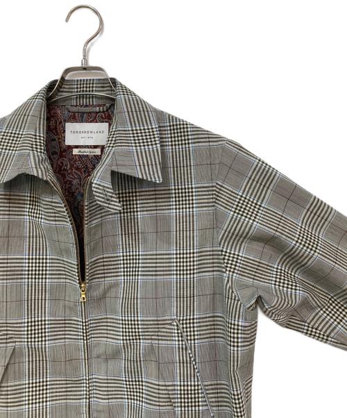 TOMORROW LAND（トゥモローランド）TOMORROW LAND (トゥモローランド) シェットランドトロピカルドリズラー ジャケット グレー サイズ:Sの古着・服飾アイテム