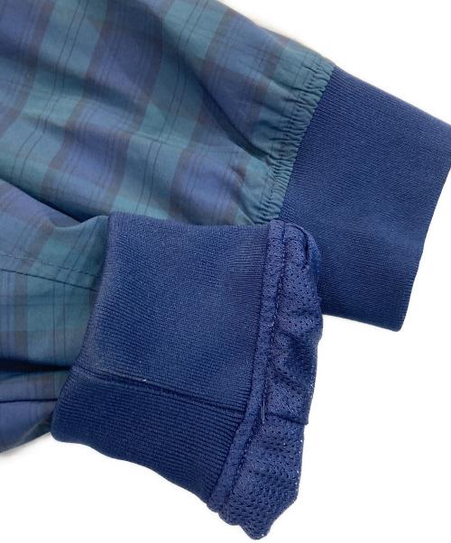 FRED PERRY（フレッドペリー）FRED PERRY (フレッドペリー) Logo Embroidery Stretch Swing Top ネイビー×グリーン サイズ:Mの古着・服飾アイテム