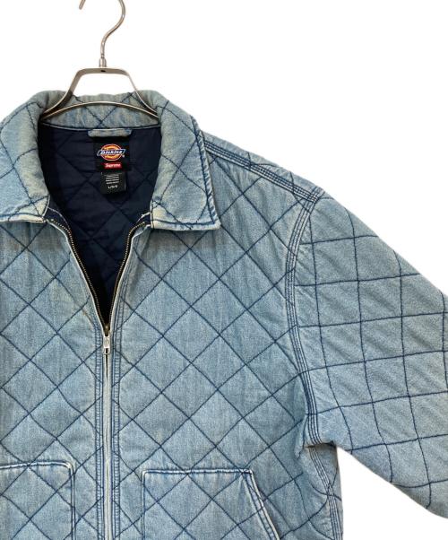SUPREME（シュプリーム）SUPREME (シュプリーム) Dickies (ディッキーズ) Quilted Work Jacket/キルテッドワークジャケット インディゴ サイズ:SIZE Lの古着・服飾アイテム