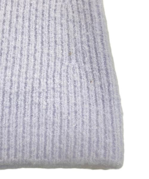 CELFORD（セルフォード）CELFORD (セルフォード) フェアアイルジップカーディガン パープル サイズ:Fの古着・服飾アイテム