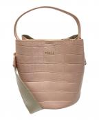 FURLAフルラ）の古着「バケツショルダーバッグ」｜ピンク