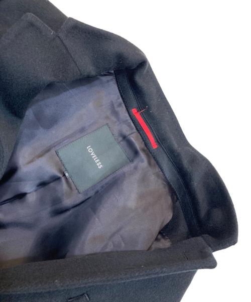 LOVELESS（ラブレス）LOVELESS (ラブレス) ウールチェスターコート ブラック サイズ:Mの古着・服飾アイテム