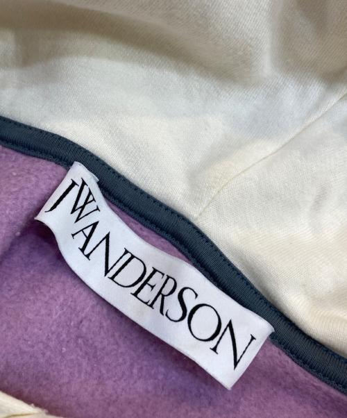 J.W.ANDERSON（ジェイダブリューアンダーソン）J.W.ANDERSON (ジェイダブリューアンダーソン) アナグラムカラーブロックパーカー グレー サイズ:SIZE Sの古着・服飾アイテム