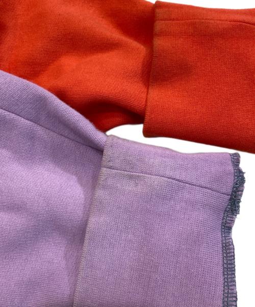 J.W.ANDERSON（ジェイダブリューアンダーソン）J.W.ANDERSON (ジェイダブリューアンダーソン) アナグラムカラーブロックパーカー グレー サイズ:SIZE Sの古着・服飾アイテム