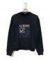 LOEWE（ロエベ）の古着「アナグラム エンブロイダリー スウェットシャツ」｜ブラック